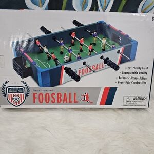 Westminster Table Top Foosball with Accessories 20" Playing Field